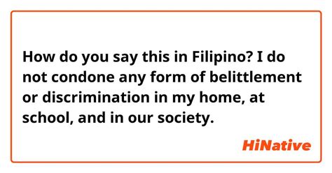 condonation in tagalog|Condoning in Tagalog.